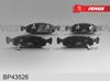 Фото Колодки тормозные JEEP CHEROKEE 88-/GRAND CHEROKEE II 99- передние Fenox BP43526 Fenox