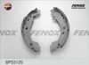 Фото Тормозные колодки задние Nissan Almera N16 барабанные Fenox BP53125 Fenox