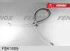 Фото ТРОС СТОЯНОЧНОГО ТОРМОЗА L=44 мм, передний УАЗ 6 Fenox FBK1089 Fenox