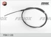Фото Трос ручника VW Golf 83-90 (барабанный тормоз) Fenox FBK1128 Fenox