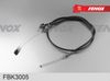 Фото Трос ВАЗ 1118 Kalina L=1457 мм трос акселератора Fenox FBK3005 Fenox
