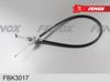 Фото ТРОС АКСЕЛЕРАТОРА L=725 мм ГАЗ 31105 Fenox FBK3017 Fenox