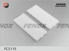Фото Салонный фильтр угольный к-т из 2 ШТ Fenox FCS110 Fenox FCS110 Fenox