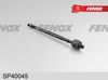 Фото Тяга рулевая Renault Clio 01- (рейка ГУР TRW) М14*1,5 Fenox SP40045 Fenox
