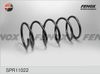 Фото Пружина подвески передняя-, Peugeot 206 98- 1.1, 1.4 Fenox SPR11022 Fenox