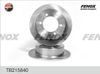 Фото Диск тормозной SSANGYONG KORANDO 96-/MUSSO 96-/REXTON 02- задний Fenox TB215840 Fenox