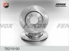 Фото Диск тормозной передний Skoda Fabia 06-, Fabia 99-, Fabia Combi 07-, Fabia Combi 00-, Fabia Praktik Fenox TB219100 Fenox