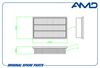 Фото Элемент фильтрующий воздушный CHANGAN CS55,CS55 Plus, Eado Plus,UNI-S,UNI-T AMD AMD AMDFA995 AMD