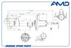 Фото Амортизатор передний левый газовый 54650-H5100/AMDSA723L AMD AMD AMDSA723L AMD