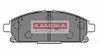 Фото Колодки тормозные к-кт перед. NISSAN X-TRAIL01'-> Kamoka JQ1012526 Kamoka