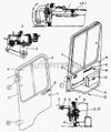 Фото Рамка окна двери водителя ПАЗ-3205 в сборе         Паз 32056403010 Паз