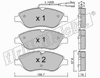 Фото Колодки дисковых тормозов Fritech 5930 Fritech