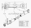 Фото Вал карданный переднего моста (L 1285 мм.) 43118 - / пао камаз Камаз 43118220301131 Камаз
