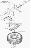 Фото Держатель КАМАЗ-43118 колеса запасного (ОАО КАМАЗ) 43118-3105010 Камаз 431183105010 Камаз