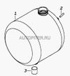 Фото Бачок расширительный (усиленный) Камаз 5320131101430 Камаз