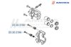 Фото Палец суппорта NISSAN Patrol Y61 переднего верхний лев/прав AMIWA Amiwa 03303195 Amiwa