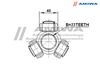 Фото Трипоид ШРУСа FORD FOCUS II внутр.лев. Amiwa 2440046 Amiwa