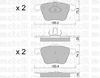 Фото Тормозные колодки FORD / VOLVO / VOLVO ASIA Galaxy II (WA6) : 2.0 EcoBoost / Mondeo IV (BA7) : 2.0 EcoBoost,2.0 SCTi,2.5 / Mondeo IV Sedan (BA7) : 2.0 Metelli 2205991 Metelli
