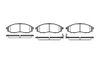 Фото Колодки тормозные NISSAN PATHFINDER 05- перед. с датчиком Remsa 074802 Remsa