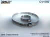 Фото cv1050  хомуты шруса ваз 2108 большой d87/малый d31 (еврозамок) 2шт. Qml CV1050 Qml