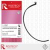 Фото Уплотнитель двери RENAULT Duster задней правой нижний EPDM Rosteco 22422 Rosteco