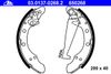 Фото Барабанная тормозная колодка AUDI 80 B3, 90 B3, A2 Ate 03013702682 Ate
