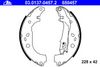 Фото Барабанная тормозная колодка FIAT DOBLO, DOBLO CARGO, DOBLO/MINIVAN, FIORIN Ate 03013704572 Ate