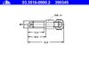 Фото Штуцер дла прокачки тормозов Ate 03351809002 Ate