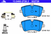 Фото Колодки тормозные дисковые передн, MERCEDES-BENZ: C-CLASS C 180/C 180 Kompressor/C 200 CDI/C 200 CDI/C 200 CDI/C 200 CGI Kompressor/C 200 Kompressor/C Ate 13046027262 Ate