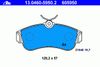 Фото Колодки тормозные дисковые передн, NISSAN: ALMERA Ate 13046059502 Ate
