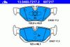 Фото Колодки тормозные R BMW Е90/91 Ate 13046072172 Ate