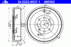 Фото Тормозной барабан задн. FIAT GRANDE PUNTO, PUNTO, PUNTO EVO, PUNTO EVO/HATC Ate 24022280371 Ate