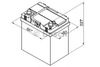 Фото АККУМУЛЯТОР АВТОМОБИЛЬНЫЙ SZNAJDER JAPAN PLUS ПОЛЬ Bosch 0092S40180 Bosch