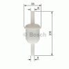 Фото Фильтр топливный IVE прямоточный, Bosch Bosch 0450904058 Bosch