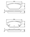 Фото Колодки тормозные BOSCH 0 986 424 464 Bosch 0986424464 Bosch