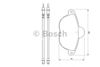 Фото К Т ДИСКОВ  ТОРМОЗ  КОЛОДОК Bosch 0986424473 Bosch