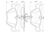 Фото Комплект тормозных колодок Комплект тормозных колодок передн , BMW 5 (E39) Bosch 0986424485 Bosch