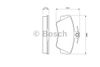Фото Комплект тормозных колодок Комплект тормозных колодок передн , VOLVO 440, 4 Bosch 0986460989 Bosch