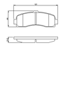 Фото Колодки тормозные BOSCH 0986461122 Bosch 0986461122 Bosch
