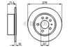 Фото Диск тормозной MERCEDES-BENZ: /8  68-76, /8  68-77, /8 купе  69-77, CABRIOLET  69-71, COUPE  77-85, Bosch 0986478199 Bosch