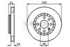 Фото Диск тормозной DAEWOO Nexia (95-) CHEVROLET Lanos (97-) (R14) передний (1шт.) BOSCH Bosch 0986478327 Bosch