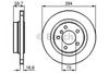 Фото Диск тормозной BMW: 3 98-05, 3 Compact 01-05, 3 Touring 99-05, 3 кабрио 00 -, 3 купе 99- Bosch 0986478570 Bosch