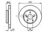 Фото Тормозной диск 0 Bosch 0986478584 Bosch