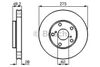 Фото Диск тормозной к-т Bosch 0986478632 Bosch