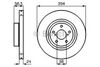 Фото Диск тормозной SUBARU: FORESTER 02 -, FORESTER 08 -, IMPREZA 08 -, IMPREZA седан 92-00, IMPREZA седан 00 -, IMPREZA 00 -, IMPREZA 92-00, LEGACY IV 03 Bosch 0986478977 Bosch
