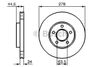Фото Диск тормозной Bosch 0986479069 Bosch 0986479069 Bosch