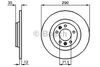 Фото Диск тормозной BOSCH 0986479194 Bosch 0986479194 Bosch