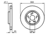 Фото Диск тормозной HONDA: ACCORD VIII 03 -, ACCORD VIII Tourer 03- Bosch 0986479227 Bosch