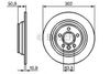 Фото Диск торм�озной зад Bosch 0 986 479 254 Bosch 0986479254 Bosch