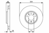 Фото Диск тормозной PSA C4/308/407/508 09- перед.вент. Bosch 0986479380 Bosch